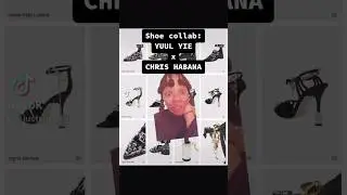 Shoe collab fave: YUUL YIE x CHRIS HABANA #shoes