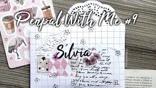 PENPAL WITH ME #9 |🌸 Sakura Theme 🌸| to S&iacute;lvia | Dano's Bujo