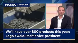 We'll have over 800 products this year: Lego's Asia-Pacific vice president