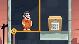 Prison Pin Rescue Gameplay All Game Level Solution Pull The Pin