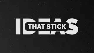 Stomp Typography Intro- Ideas That Stick