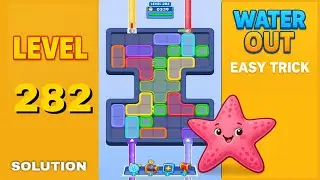 Water Out Puzzle Level 282 &ndash; Easy Solutions