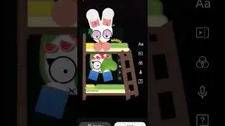 ȷ᥆іᥒ @meloncat_Animations i think she ok😅 #emojicat #emoji #short #bunny #oc #fyp