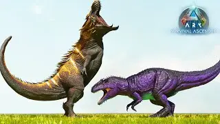DESOLATITAN vs CARCHAR and GIGA (Sample Battle) | Ark Ascended Battle [Ep.60]