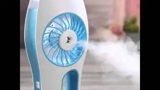 Hot Sales Rechargeable Humidification Mini Misting Interior Indoor Outdoor Cooling Fan