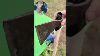 how to install a strong axe handle #creativeidea