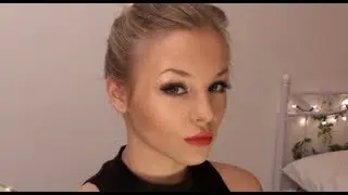 Miley Cyrus - We Can't Stop Inspired Makeup/Classic Red Lip & Glossy Eyes - GRWM