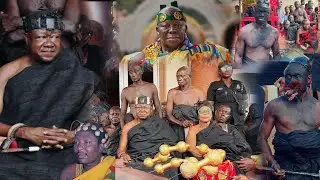 Day 3: 🔥 Kumawuhene Sits In State & Receives Sympathies @ Barima Asumadu Sakyi II Funeral Rite