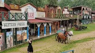 Western City Karpacz napad na bank * Karpacz Western City bank robbery * Atrakcje Karpacz