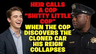 Heiress laughs at the &ldquo;neighborhood cop&rdquo; &mdash; he identifies a cloned car and gets a community tribute