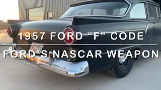 Factory Supercharged 312 Y-block powered 1957 Ford Custom Sedan - Banned by Nascar