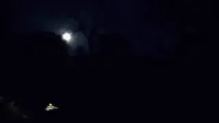 Moonlight on the Macclesfield canal.