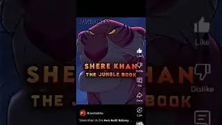 simba vs shere khan #thelionking jungle book
