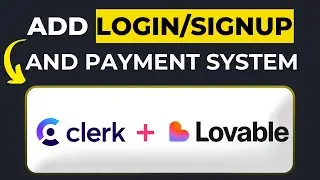 Add Login & Signup into Your Project in Lovable with Clerk (Step-by-Step)