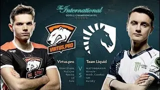 VIrtus.pro vs Liquid (bo3), The International 2017, Мейн Ивент, 1 Игра, 11.08.17