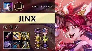 Jinx ADC vs Ziggs - NA Master Patch 25.24