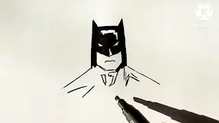 Easy batman drawing 