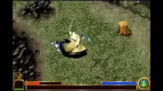Lord of the Rings Return of the King (GBA) - Gandalf Gameplay