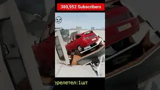 Прыжки через трейлеры) BeamNG Drive #beamng #crash #auto #best #camry50 #camry #trailer