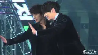 [FANCAM] 111231 MBC Gayo Daejun - Ending (Chansung focused)