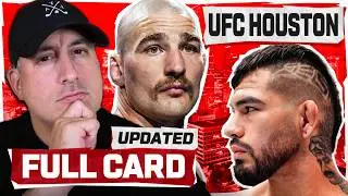 UFC Houston: Strickland vs. Hernandez FULL CARD Picks, Predictions and Bets