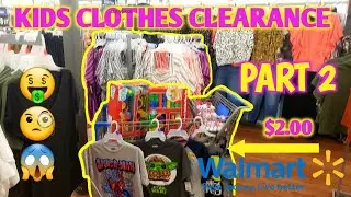 I FOUND MORE KIDS CLOTHING CLEARANCE AT ANOTHER WALMART
