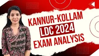 LDC Kannur and Kollam English Answer Key 2024 | LDC  Answer Key 2024 Today | Sruthys learning square