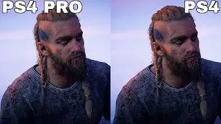 [4K] Assassin's Creed Valhalla - PS4 vs PS4 Pro Frame Rate Test & Graphics Comparison Analysis