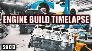 Сборка двигателя LT1 для Corvette C7 с турбонаддувом | RPM S9 E13