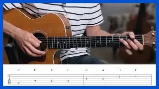 Как играть отдельные ноты на гитаре