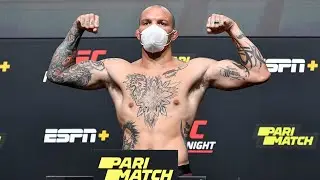 UFC Vegas 8: Smith vs Rakic - Weigh-in
