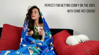 Hooded Blanket by I Love Veterinary