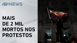 Irã atribui mortes de manifestantes aos EUA e Israel