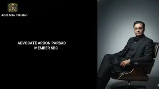CONGRATULATIONS TO ADVOCATE AROON PARSAD