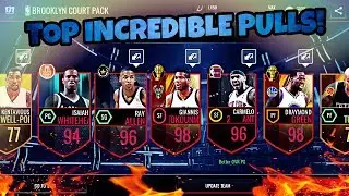 Top 10 Incredible Packs in NBA LIVE MOBILE! #18