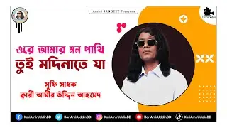 ওরে আমার মন পাখি | Ore Amar Mon Pakhi | Kari Amir Uddin Ahmed | Bangla New Song | Lyrical Video
