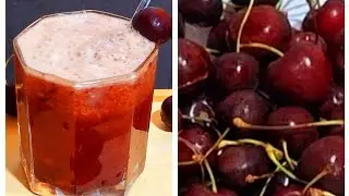 Floating Cherry Juice 🍒//Refreshing Drink 🍷//❤️