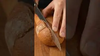 Cutting French Long Bread #asmr