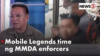 MMDA enforcers na nahuling naglalaro ng ML, dinepensahan ni Nebrija