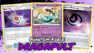 Dragapult Phantom Force Rebel Clash Deck, PTCGO Gameplay
