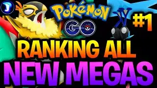 The BEST MEGA! Ranking EVERY *NEW* MEGA Evolutions for Pokemon GO from Legend ZA!