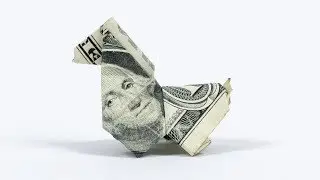 Money Origami Animals 🐴 Dollar HORSE folding