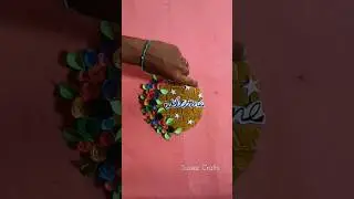 Beautiful Welcome Door Hanger| Waste Cardboard Reuse Ideas| Door Hanger ideas #craft
