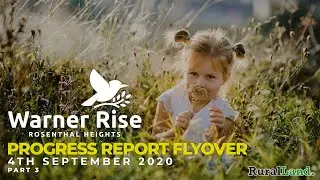 Warner Rise Estate Warwick. New Acreage Land For Sale - Flyover Part 3
