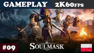 #09 - Eksploracja okolic i... lama?! | Soulmask | Gameplay PL