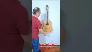 Soporte De Pared Para Guitarra O Bajo Con Tarugo Nacional