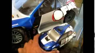 custom painted Delta Plastik USA rally body for ofna gtp2e. 2cwik4u #325