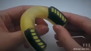 mouth guard yellow