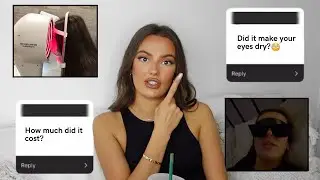 MY LASER EYE SURGERY EXPERIENCE | vlog/ Q&A | full in-depth details | GEORGIA JADE TAGGART