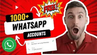 Unlimited whatsapp accounts in two mins🫣|| Virtual number se WhatsApp kaise bnaye